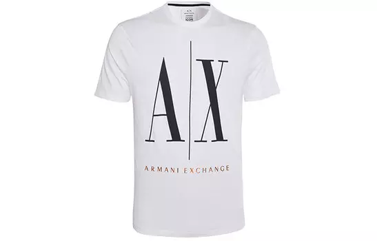 Футболка мужская белая Armani Exchange, белый
