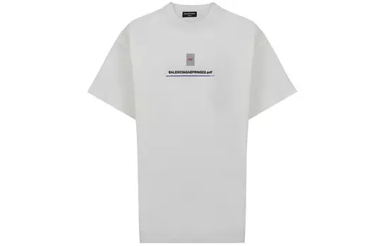 Футболка мужская белая Balenciaga, белый