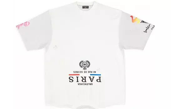 Футболка мужская белая Balenciaga, белый