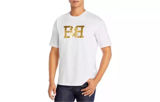 Футболка мужская белая Bally, белый