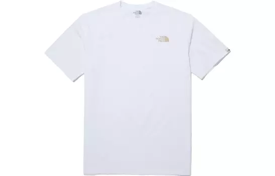 Футболка мужская белая/бежевая The North Face, белый