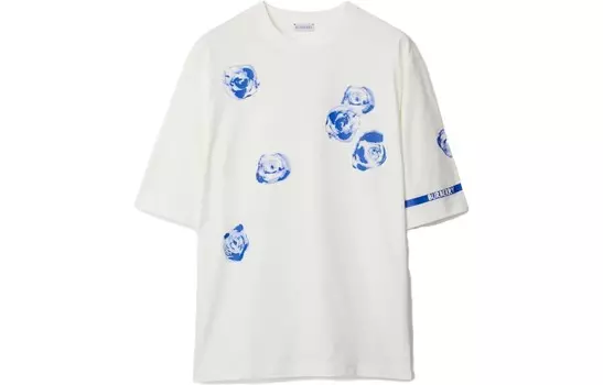 Футболка мужская белая Burberry, белый