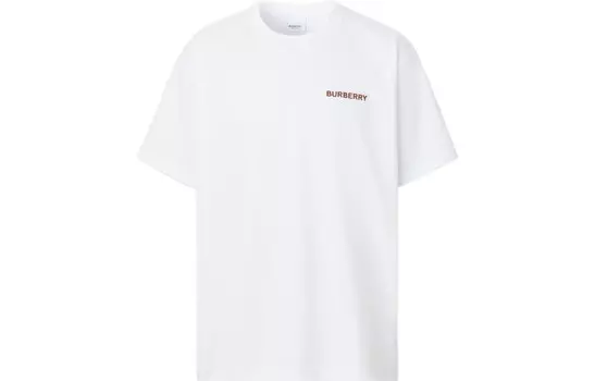 Футболка мужская белая Burberry, белый