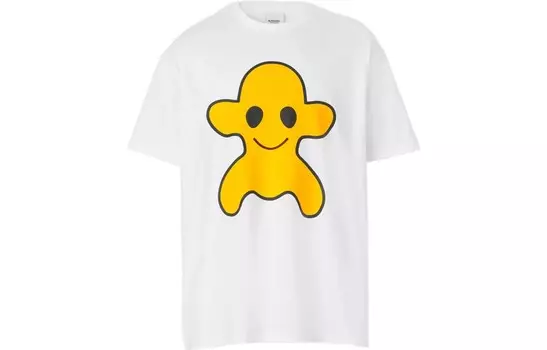 Футболка мужская белая Burberry, белый