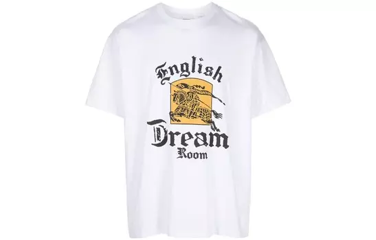 Футболка мужская белая Burberry, белый