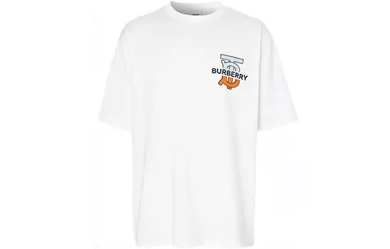 Футболка мужская белая Burberry, белый