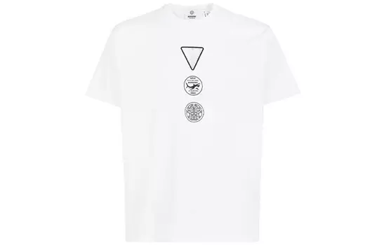 Футболка мужская белая Burberry, белый