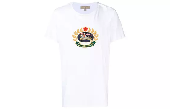 Футболка мужская белая Burberry, белый