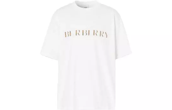 Футболка мужская белая Burberry, белый