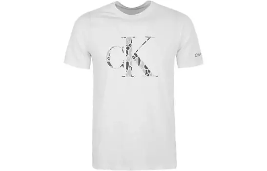Футболка мужская белая Calvin Klein, белый