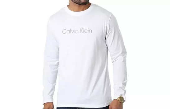 Футболка мужская белая Calvin Klein, белый