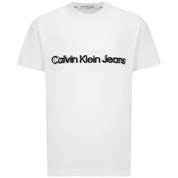 Футболка мужская белая Calvin Klein, белый