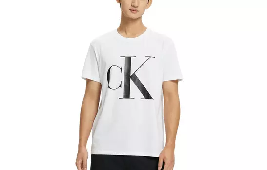 Футболка мужская белая Calvin Klein, белый
