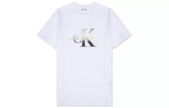 Футболка мужская белая Calvin Klein, белый