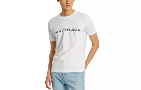 Футболка мужская белая Calvin Klein, белый