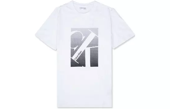Футболка мужская белая Calvin Klein, белый
