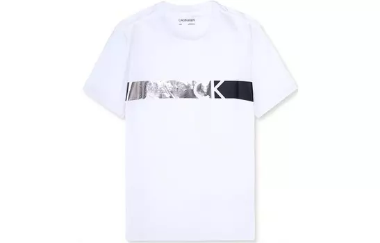 Футболка мужская белая Calvin Klein, белый