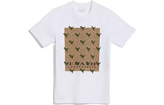 Футболка мужская белая Coach, белый