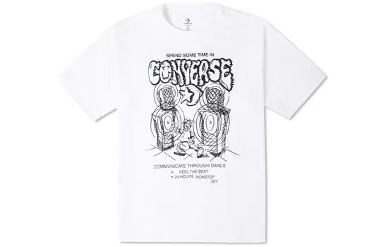 Футболка мужская белая Converse, белый