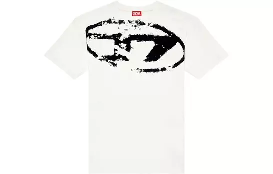 Футболка мужская белая Diesel, белый