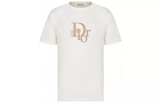 Футболка мужская белая Dior, белый