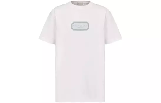 Футболка мужская белая Dior, белый