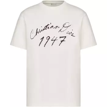 Футболка мужская белая Dior, белый