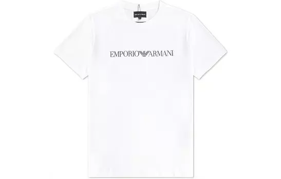Футболка мужская белая Emporio Armani, белый