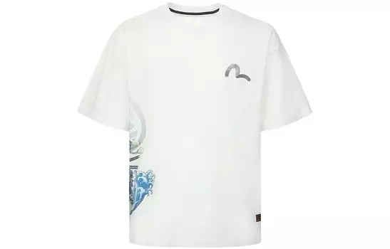 Футболка мужская белая Evisu, белый