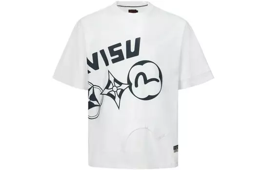 Футболка мужская белая Evisu, белый