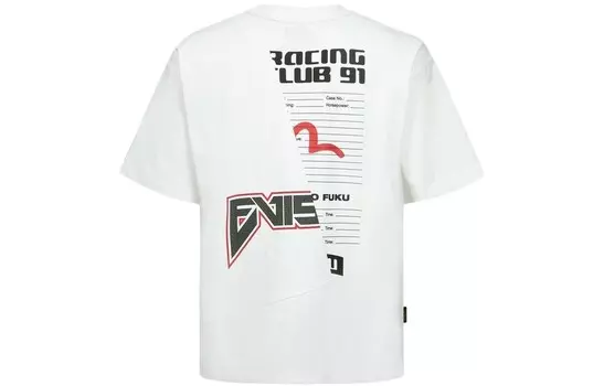 Футболка мужская белая Evisu, белый