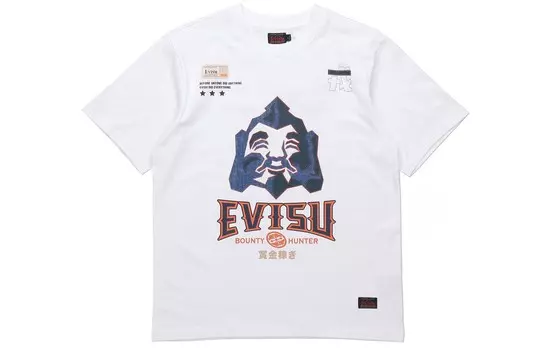 Футболка мужская белая Evisu, белый