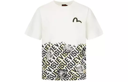 Футболка мужская белая Evisu, белый