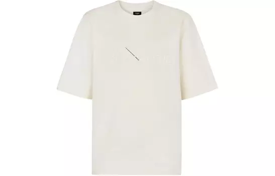 Футболка мужская белая Fendi, белый