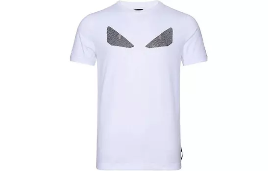 Футболка мужская белая Fendi, белый