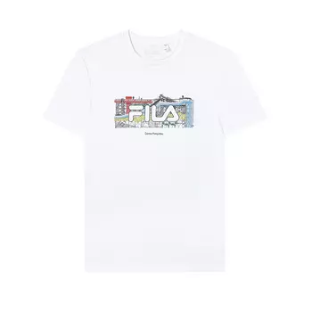Футболка мужская белая Fila, белый