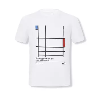 Футболка мужская белая Fila, белый