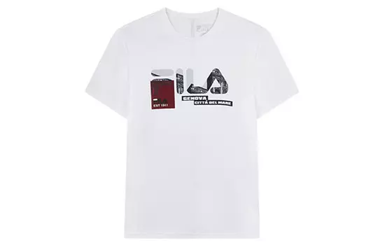Футболка мужская белая Fila, белый