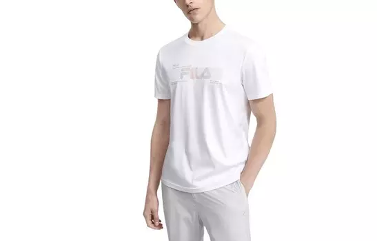 Футболка мужская белая Fila, белый