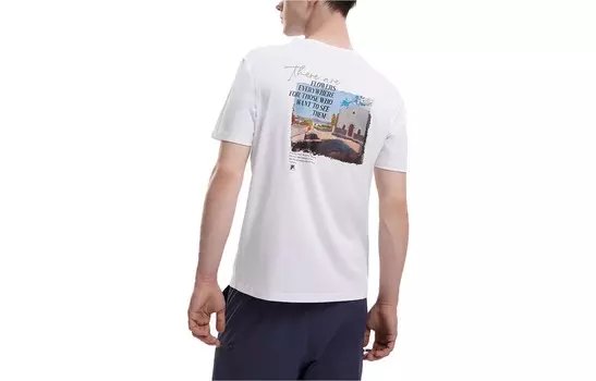 Футболка мужская белая Fila, белый