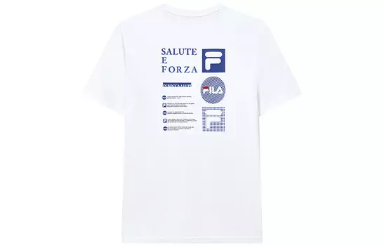Футболка мужская белая Fila, белый