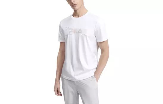 Футболка мужская белая Fila, белый