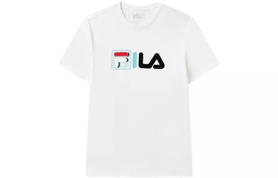 Футболка мужская белая Fila, белый