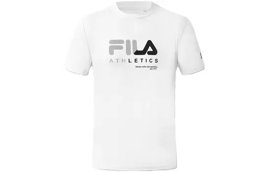 Футболка мужская белая Fila, цвет Jade White