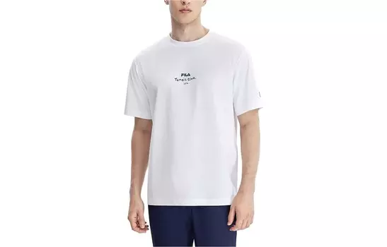 Футболка мужская белая Fila, цвет Jade White