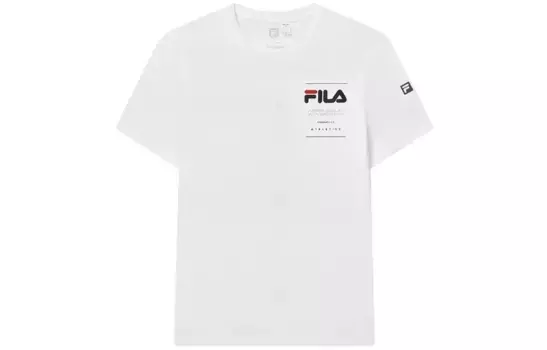 Футболка мужская белая Fila, цвет Jade White