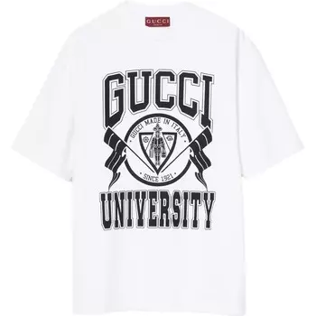 Футболка мужская белая Gucci, белый