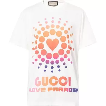 Футболка мужская белая Gucci, белый