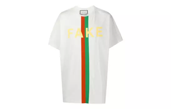Футболка мужская белая Gucci, белый