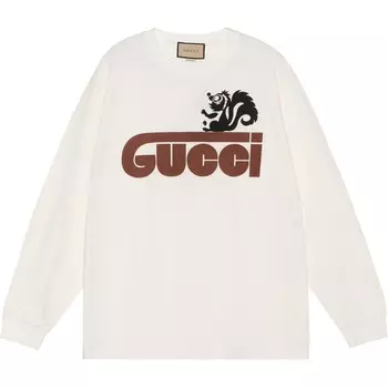 Футболка мужская белая Gucci, белый